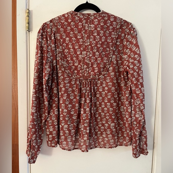 Doen Hamsa Top in Rust Block - Picture 3 of 8